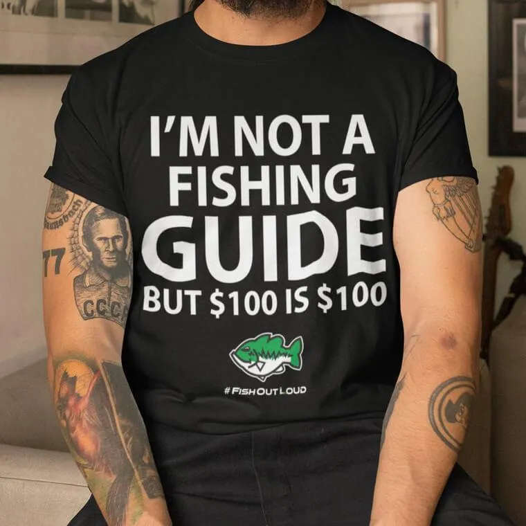 Mens Fishing Shirt (front Print) Unisex